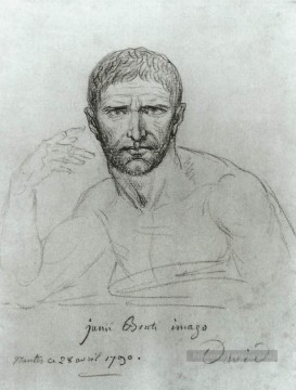  David Peintre - Brutus néoclassicisme Jacques Louis David